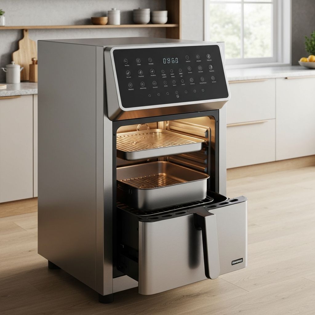 대용량 오븐형 에어프라이어 12L