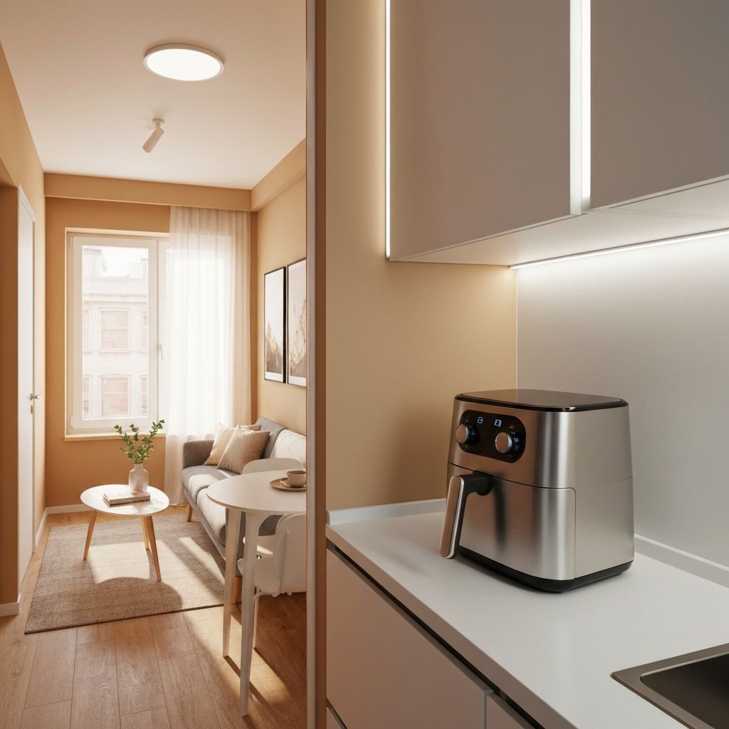 컴팩트 1인 가구 에어프라이어