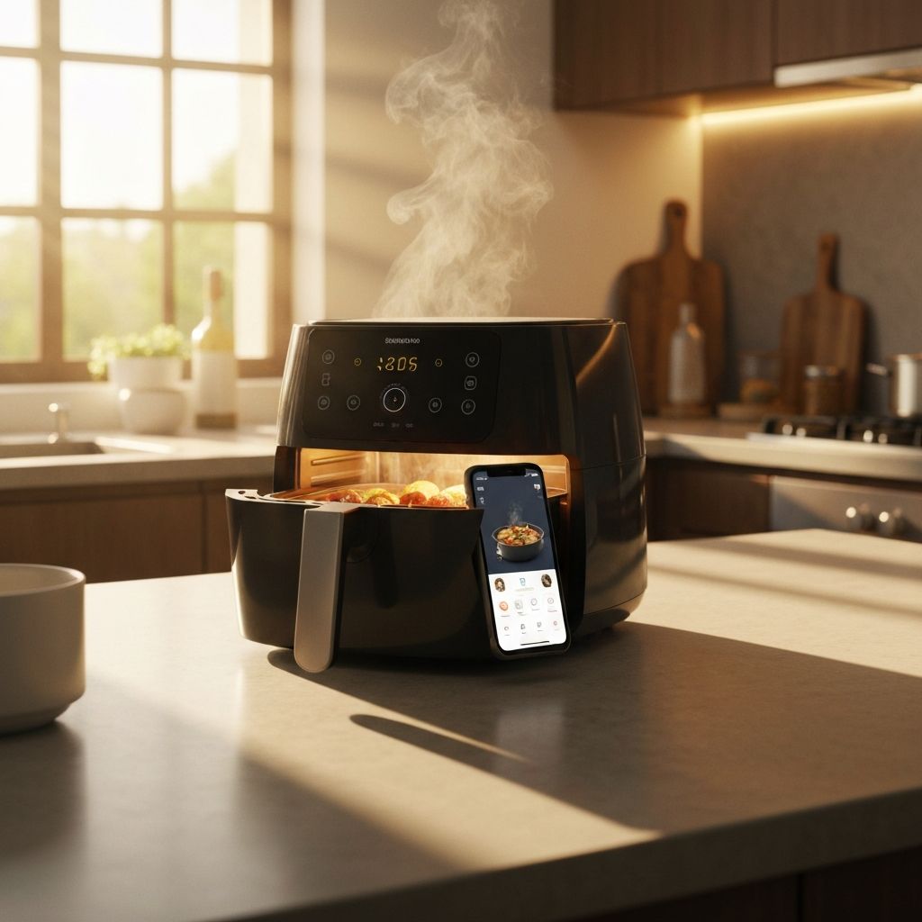 스마트 IoT 에어프라이어